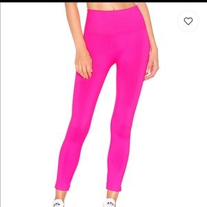 TLA Morgan Stewart neon pink leggings